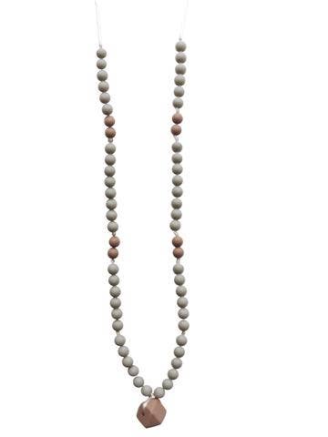 The Sheppard - Grey Teething Necklace