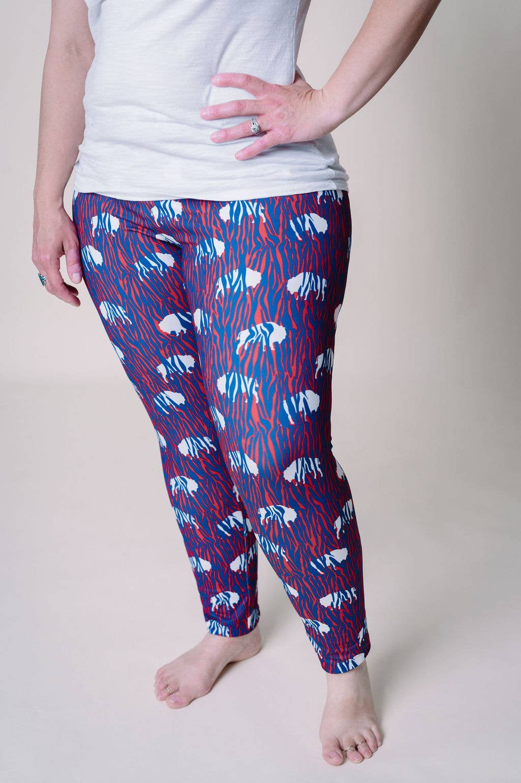 Cozy Adult Zebra  Leggings