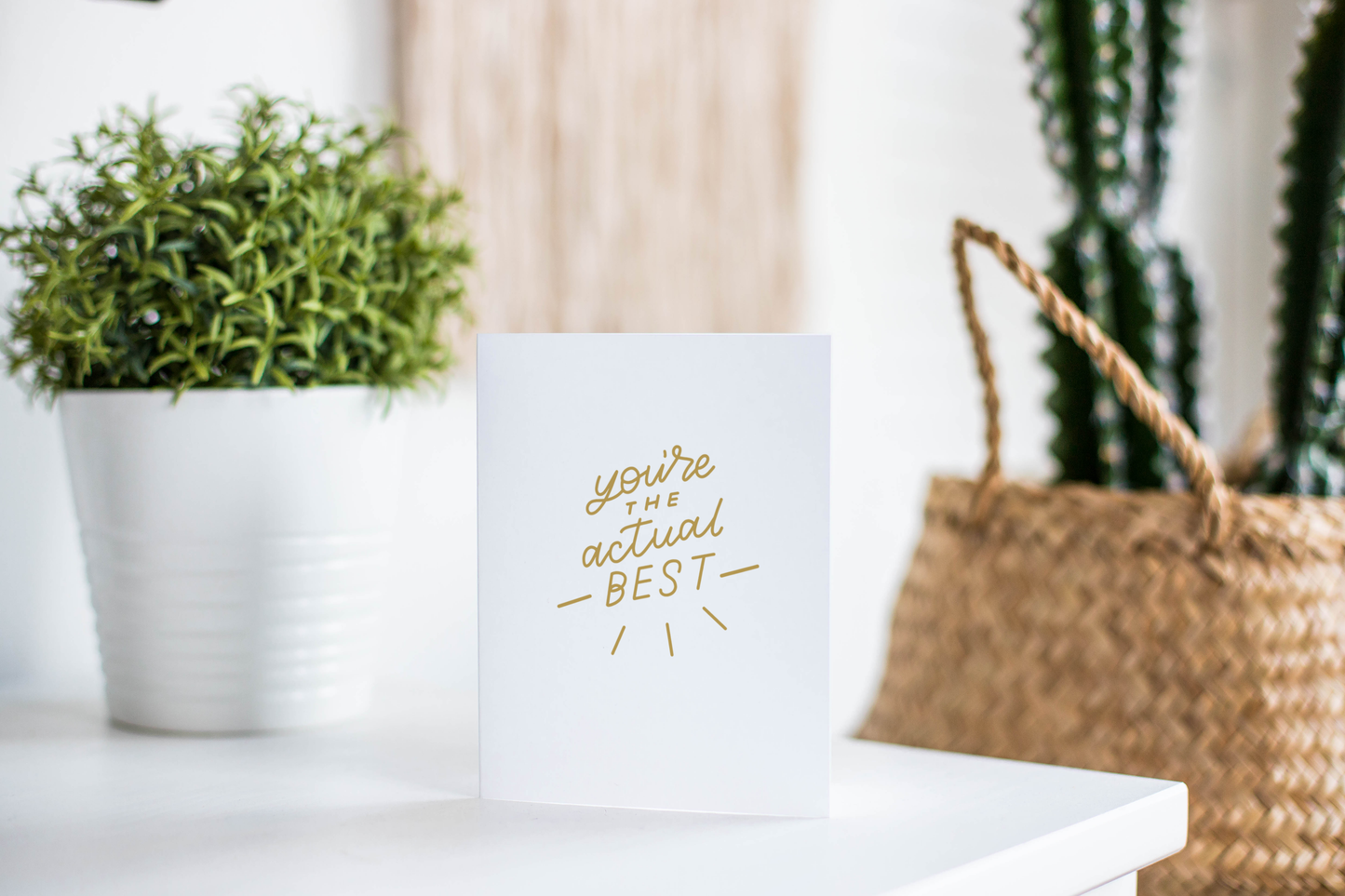 Just Follow Your Art - Actual Best Card | Appreciation Cards, Thank You Cards