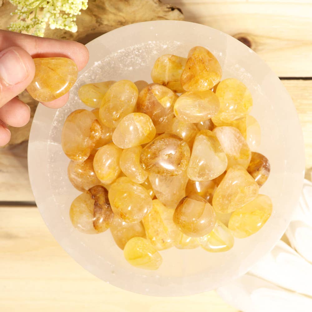 Golden Healer Tumbled Stones