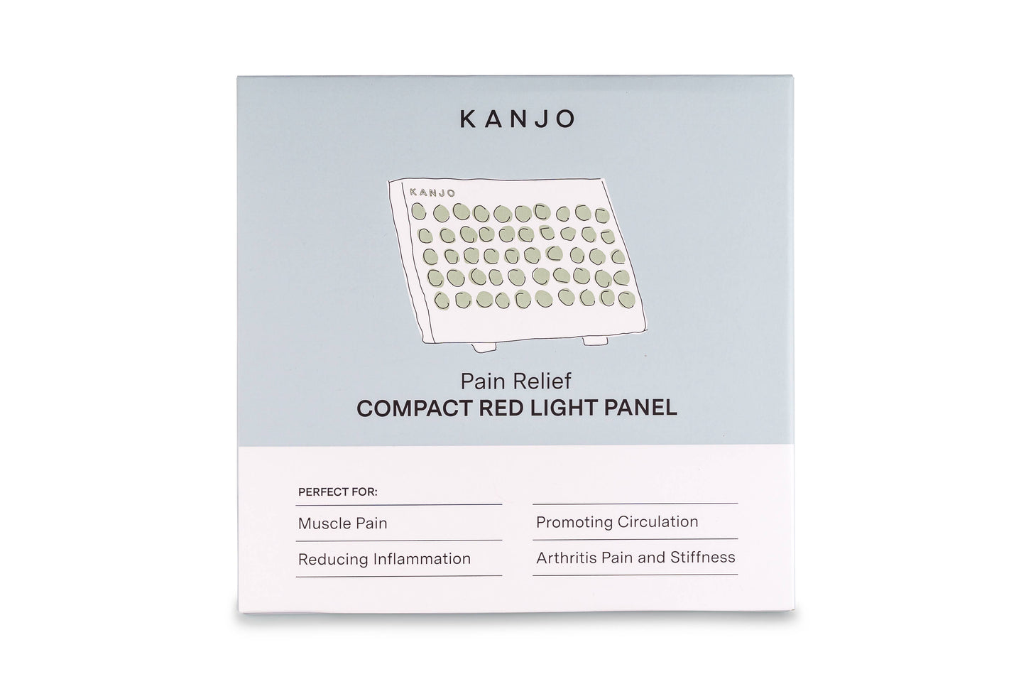 Kanjo Compact Red Light Therapy Panel