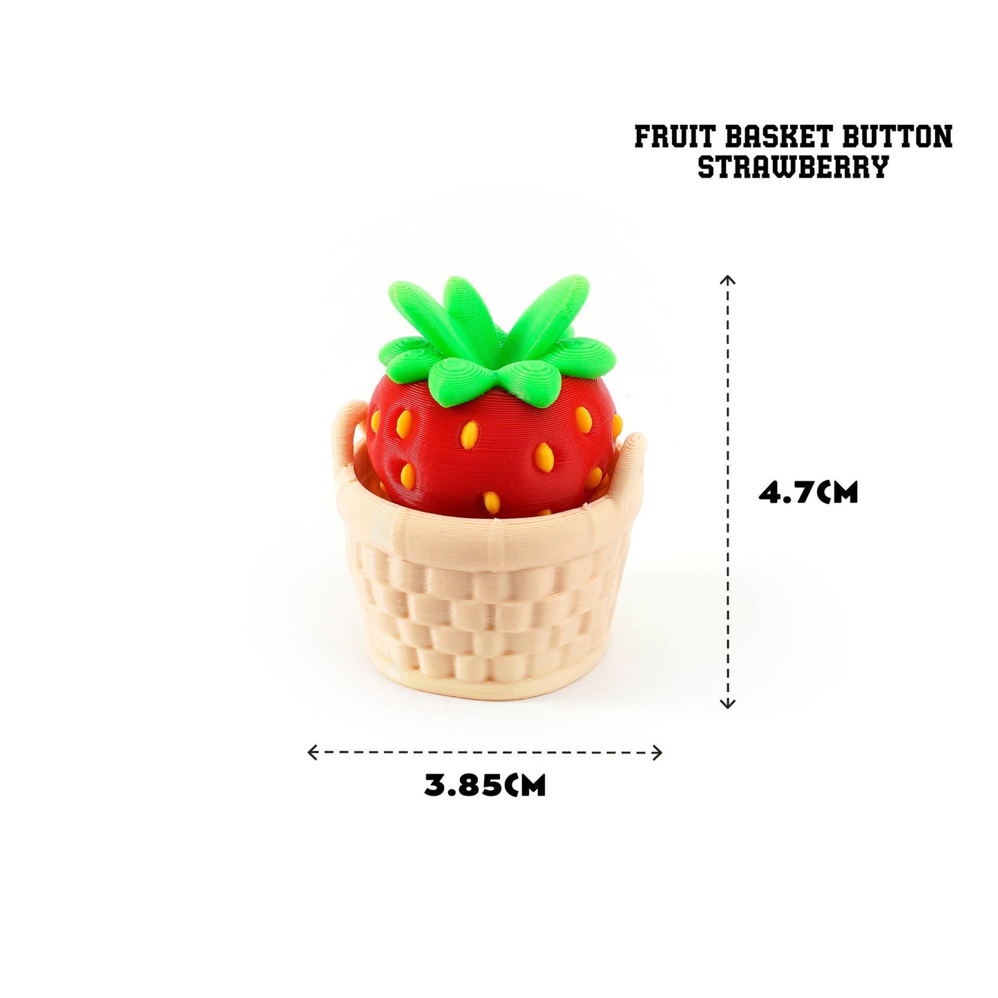 Strawberry Clicker Keychain