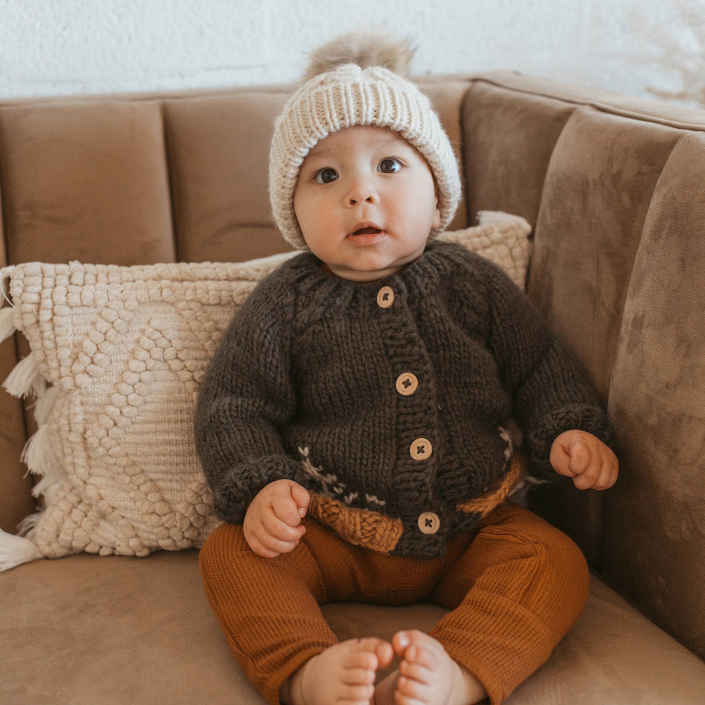 Forest Loden Cardigan