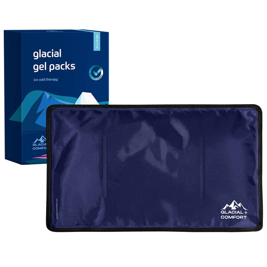 Glacial Comfort Gel Ice Pack Reusable Flex Technology