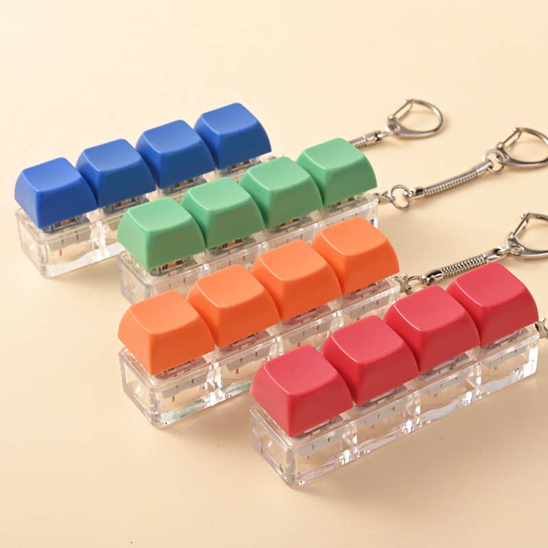 Keyboard Clicker Keychain