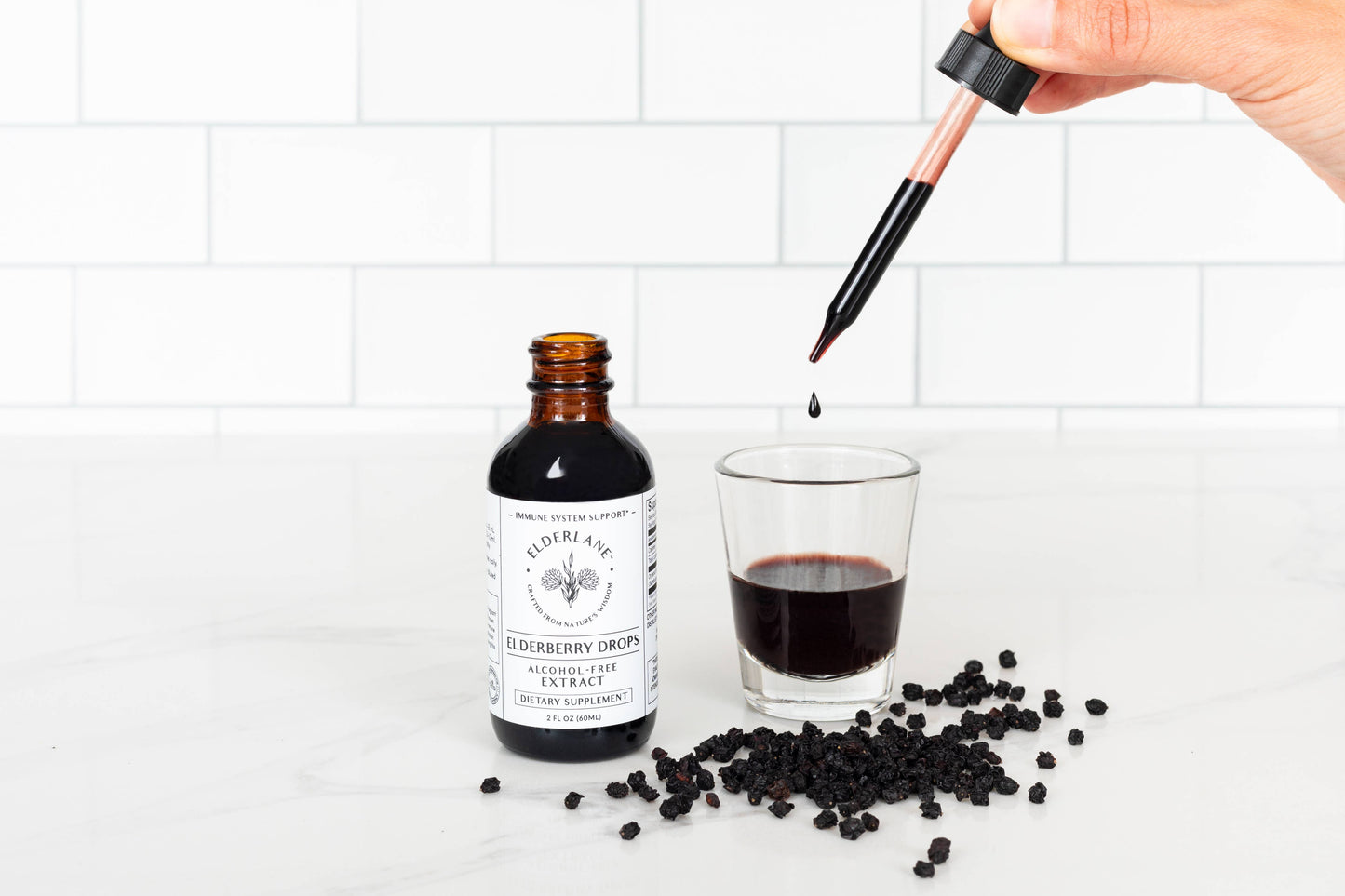 Elderberry Drops 2oz - Sugar-Free