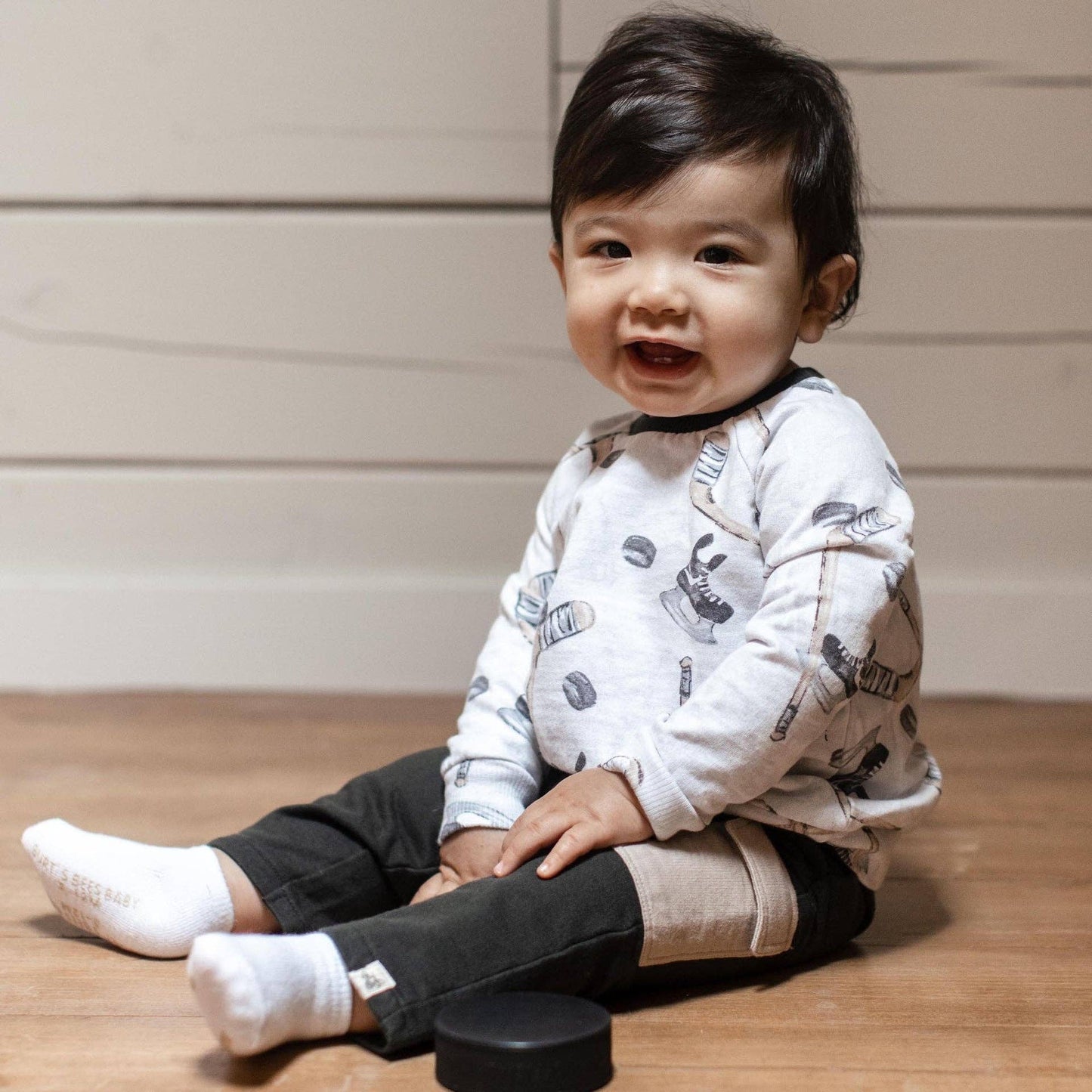 Hockey Season Sweatshirt & Pants Set