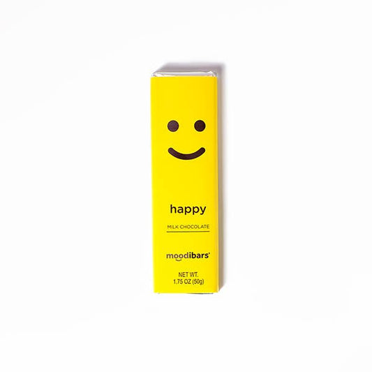 Astor Chocolate Corp. - Moodibars® HAPPY 32% fine Milk Chocolate Bar 1.75oz