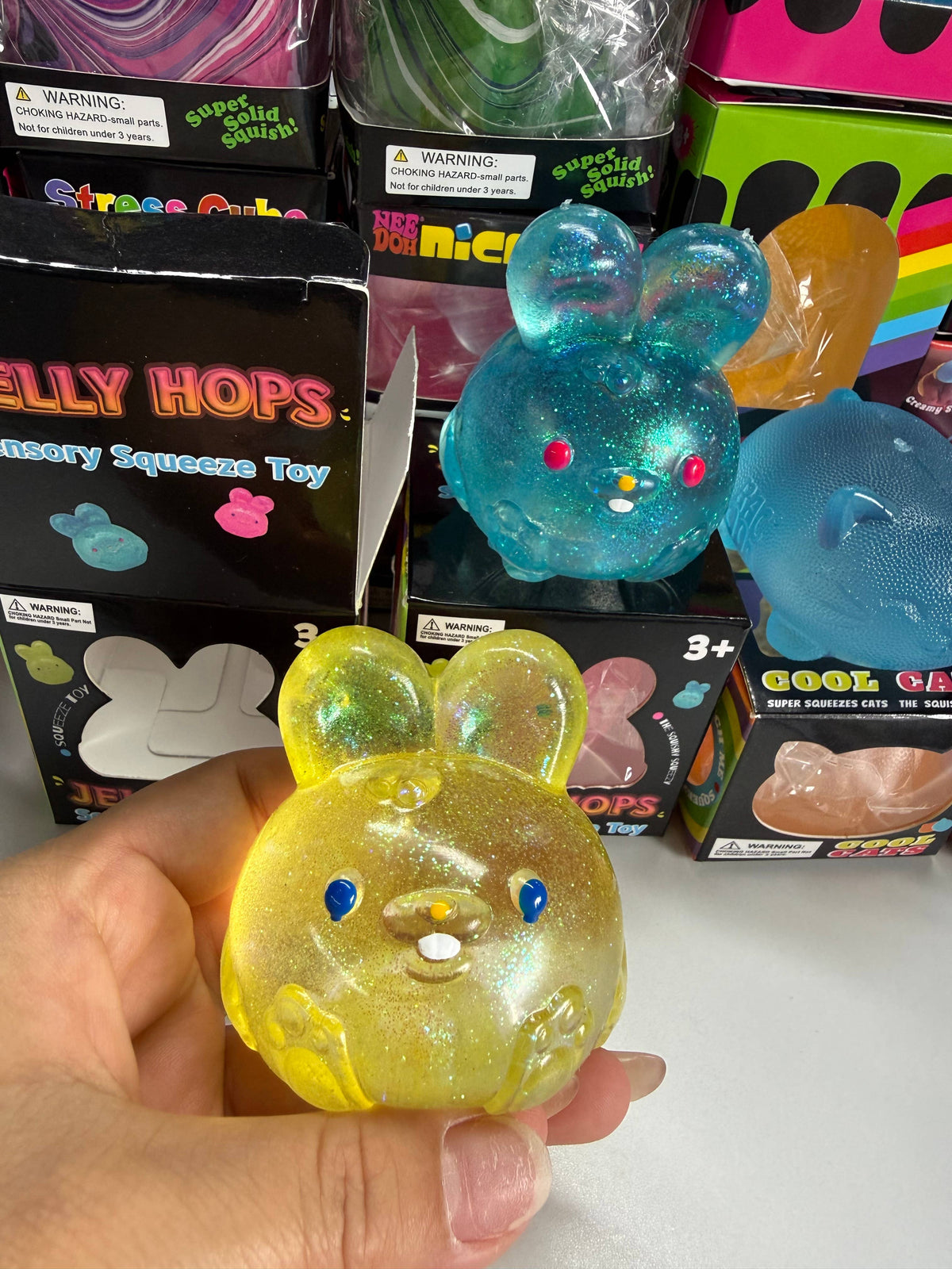 Maltose Monster Squeeze Yellow Bunny