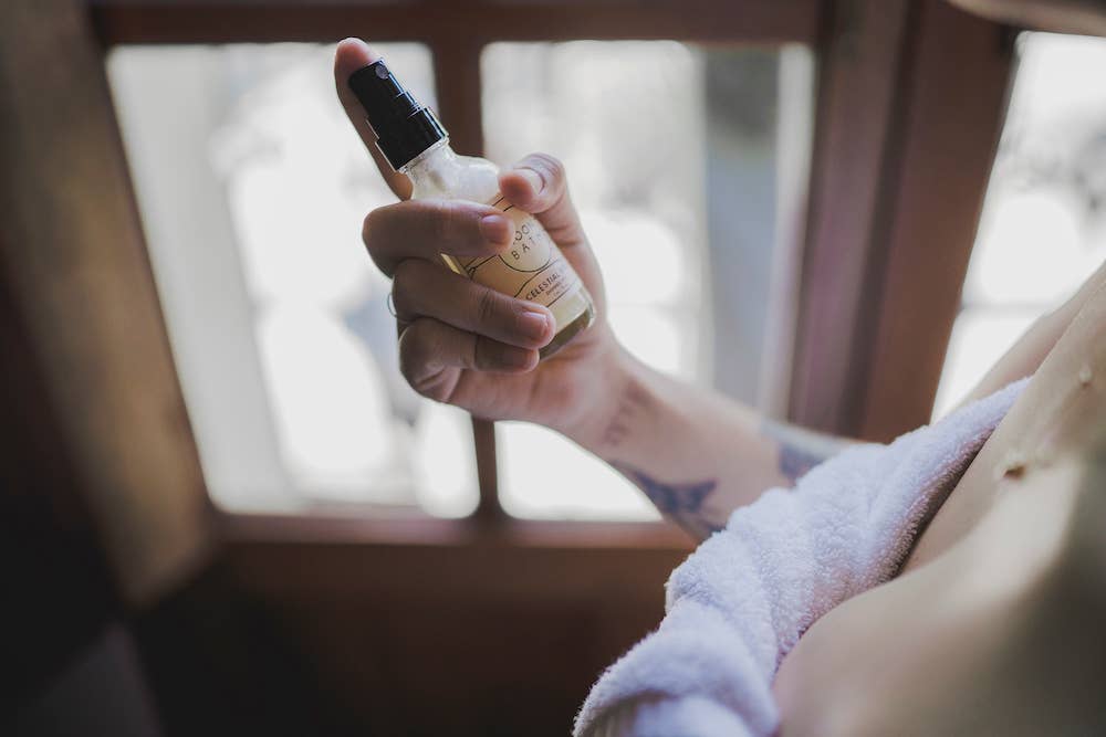 Moon Bath - CELESTIAL BODY | Shimmering Body Spray