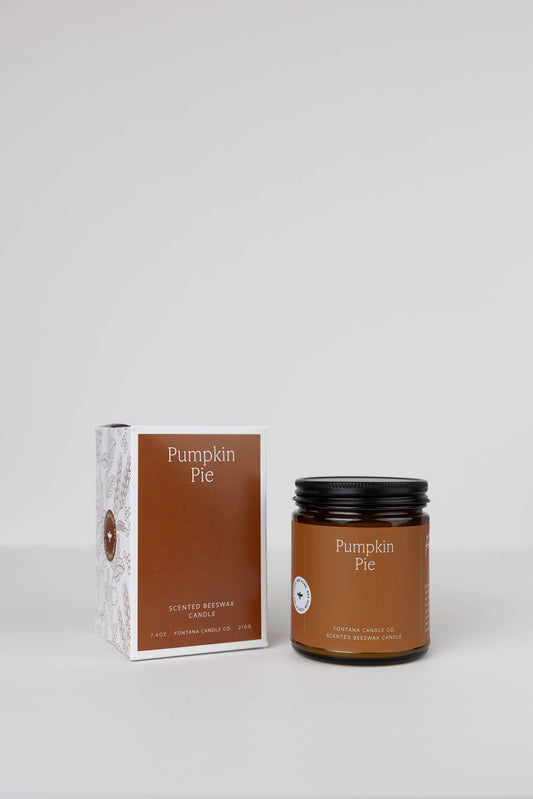 Pumpkin Pie Essential Oil Candle