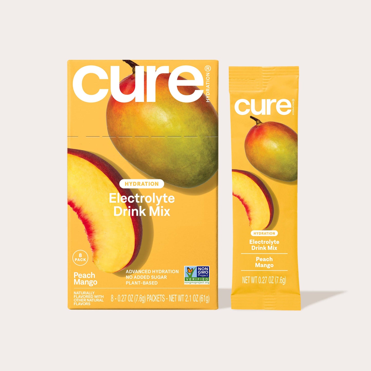 Hydrating Electrolyte Drink Mix Peach Mango (8ct)
