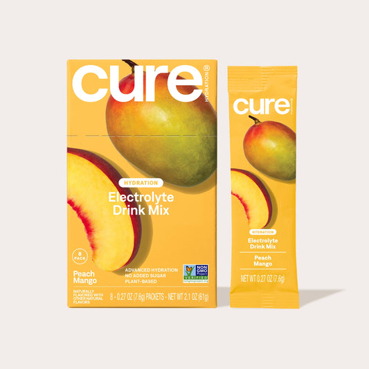 Hydrating Electrolyte Drink Mix Peach Mango (8ct)