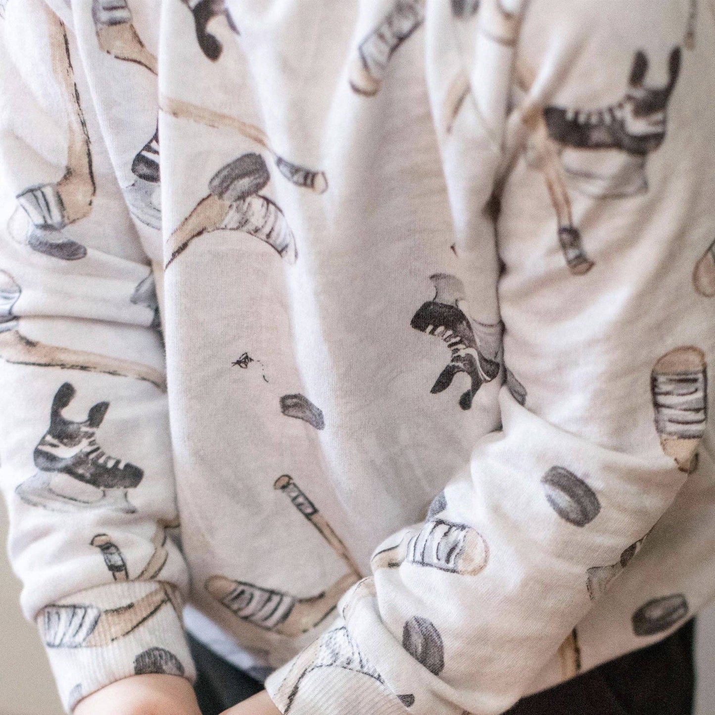 Hockey Season Sweatshirt & Pants Set