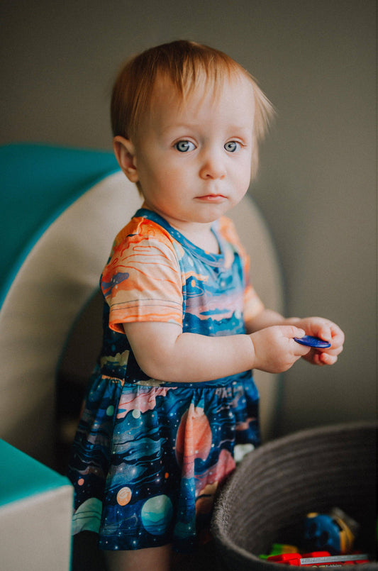 Little Folk & Fables - Moonrise - Fable Bodysuit Dress