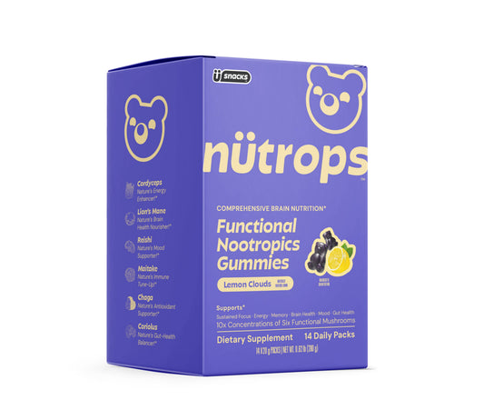 Nütrops Adult Functional Nootropics Gummies, 14 Servings