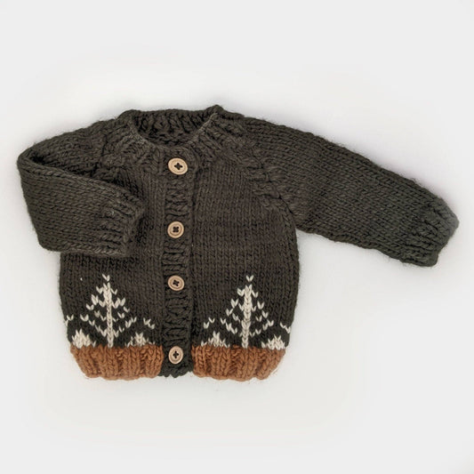 Forest Loden Cardigan