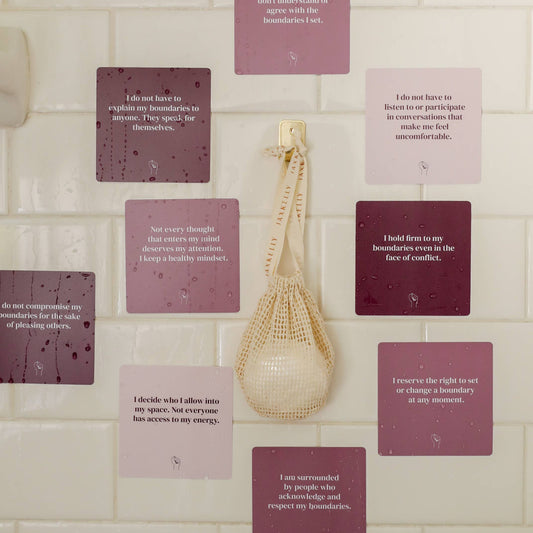 Gift Set - Boundaries Shower Affirmations