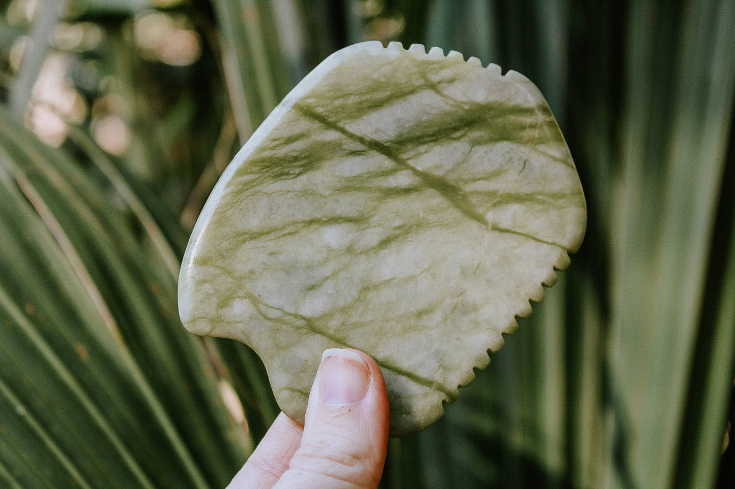 Serpentine Gua Sha Stone