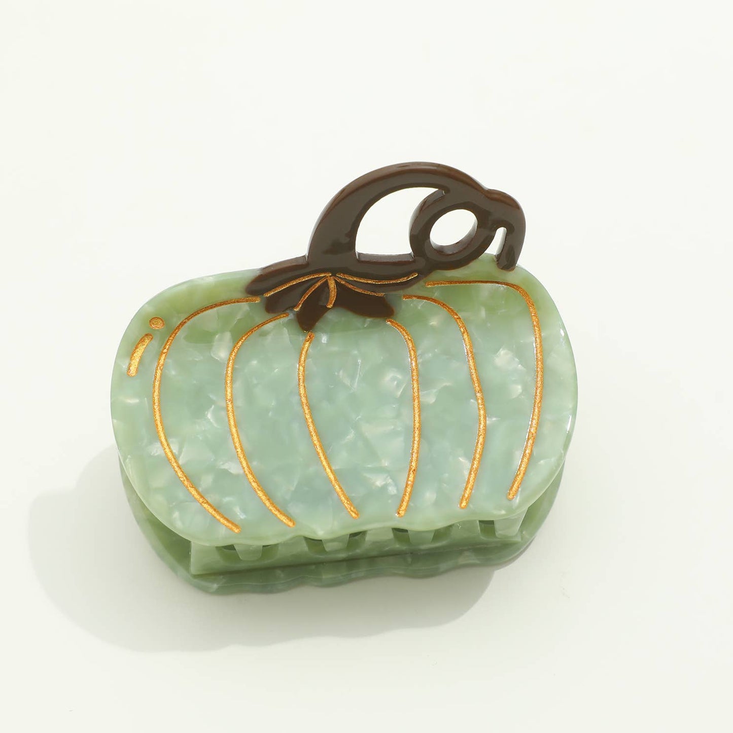 Harvest Pumpkin | Hand-Painted Eco-Friendly Claw Clip