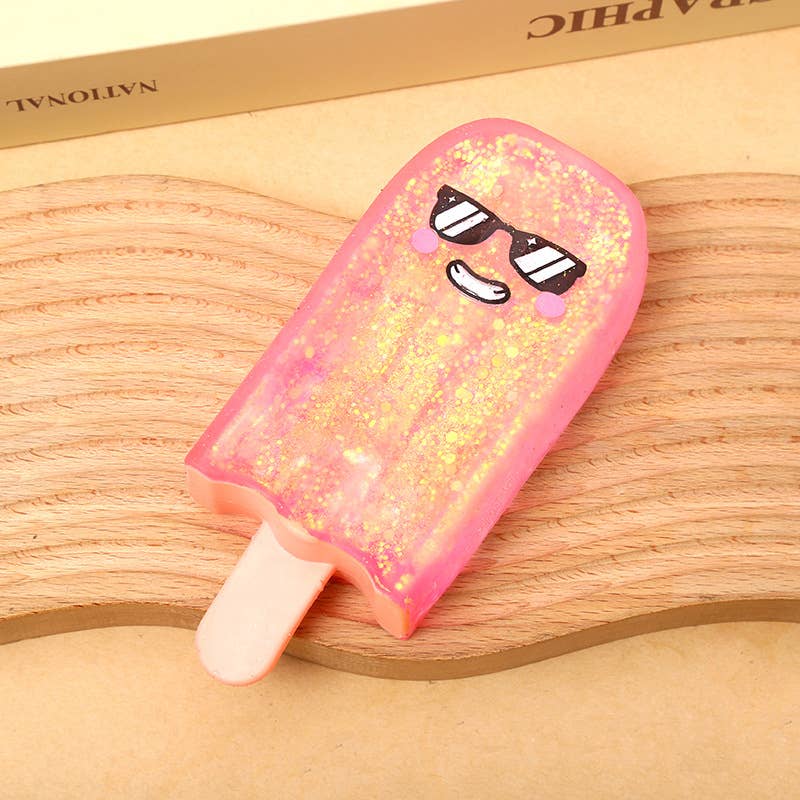 Maltose emoji Popsicle Ice pop Squeeze Toy for stress relief