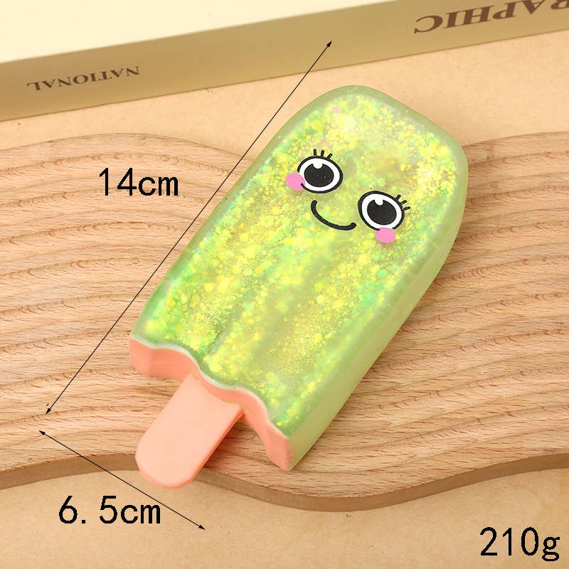 Maltose emoji Popsicle Ice pop Squeeze Toy for stress relief