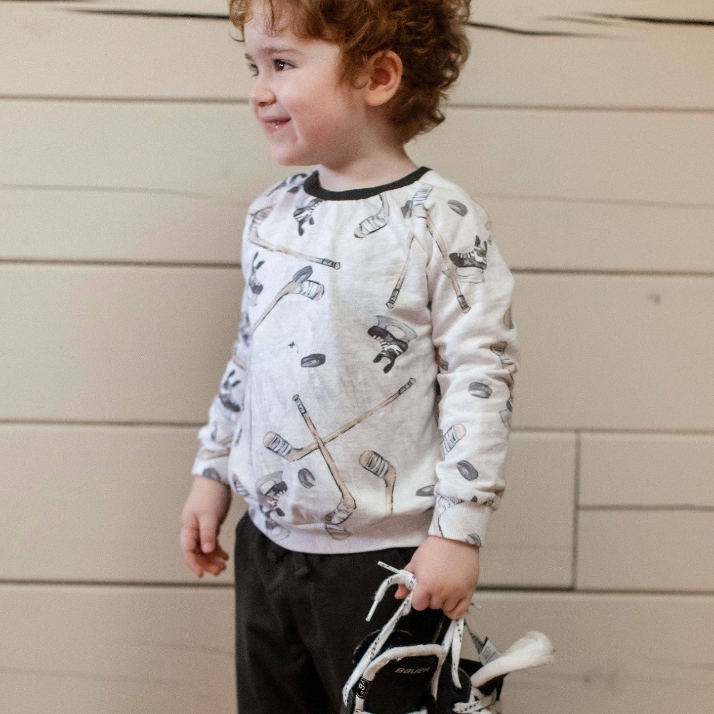 Hockey Season Sweatshirt & Pants Set