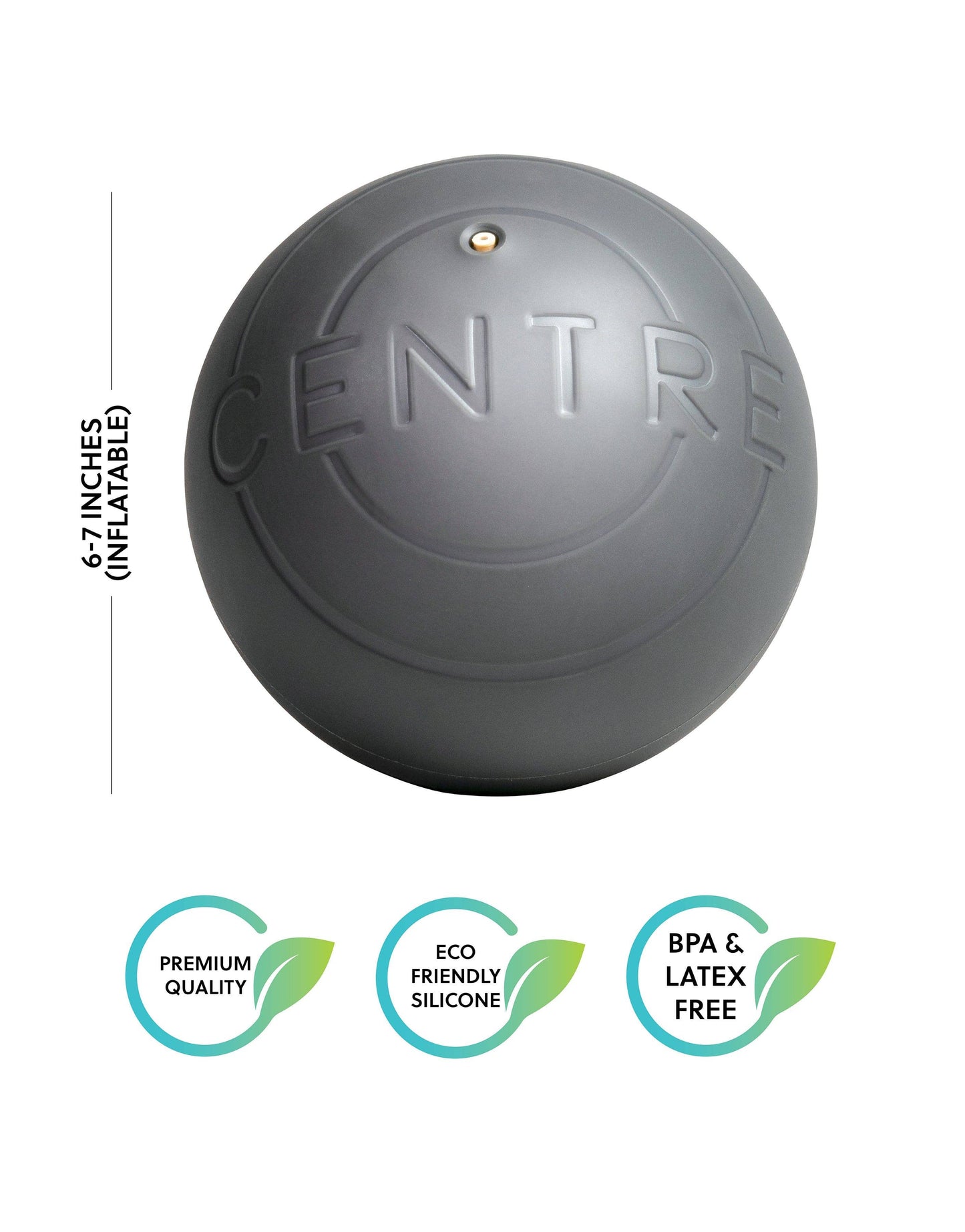 Centre: Inflatable Massage Ball for Abdominal Release