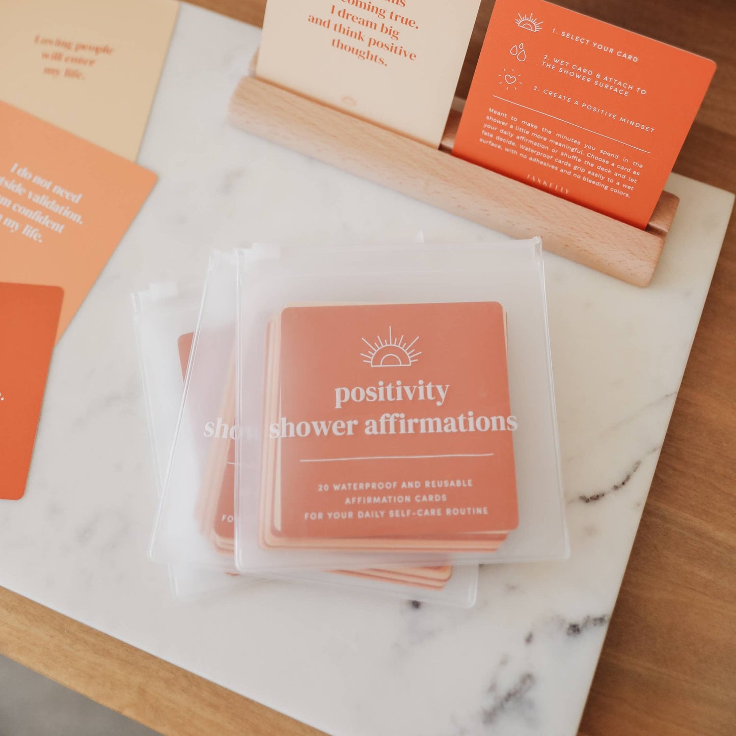 Shower Affirmation Cards - Positivity