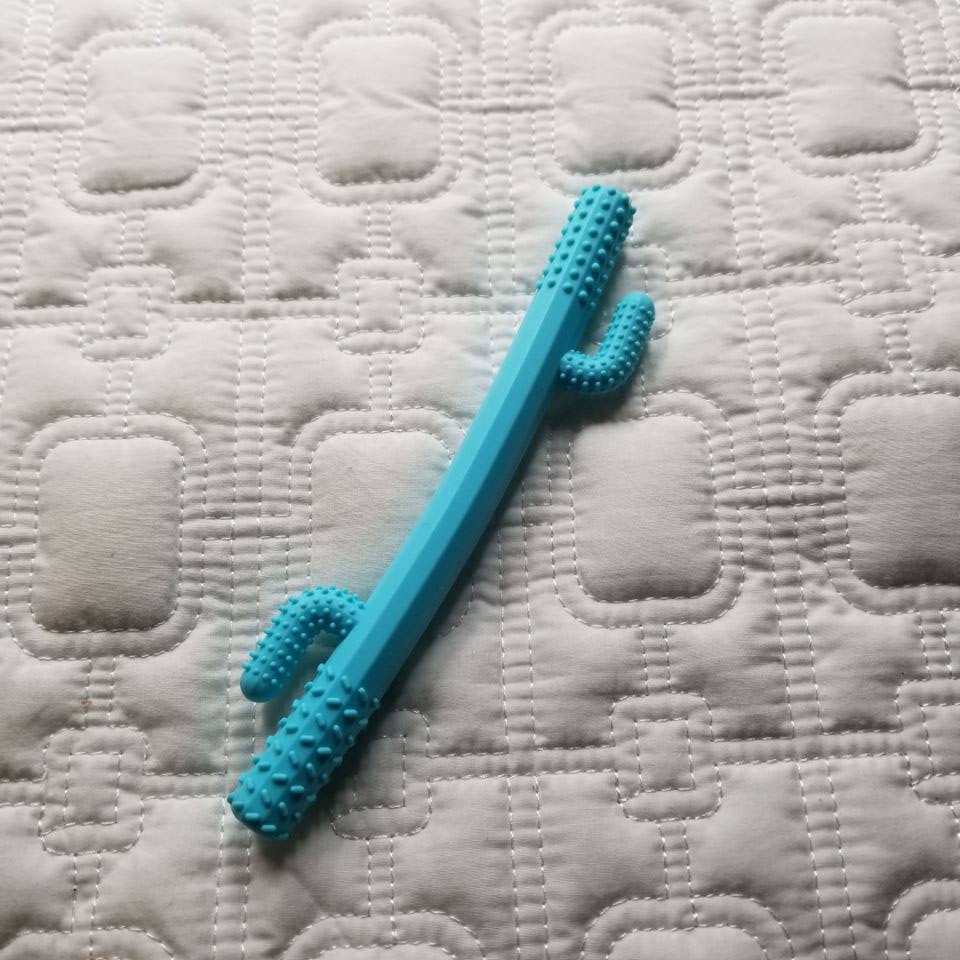 Cactus Silicone Teething Tube Teether Toy
