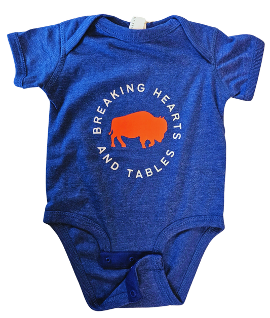 Breaking Hearts and Tables SS Onesie