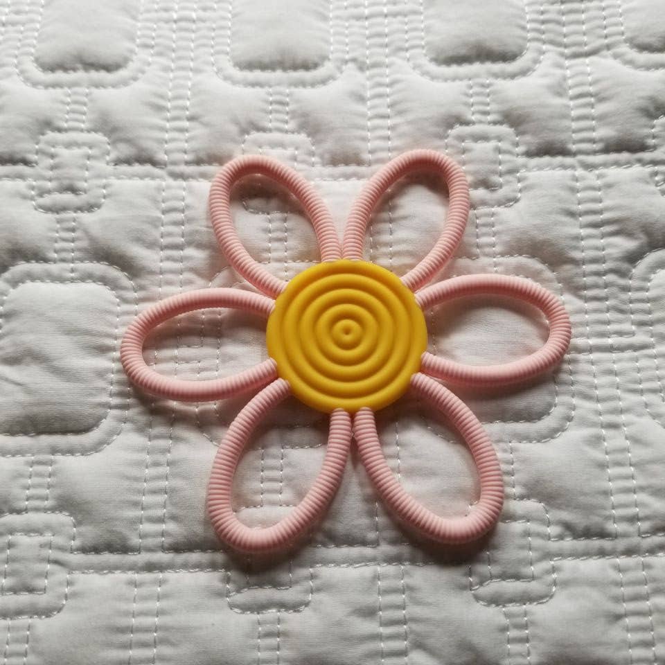 Daisy Silicone Teether Toy