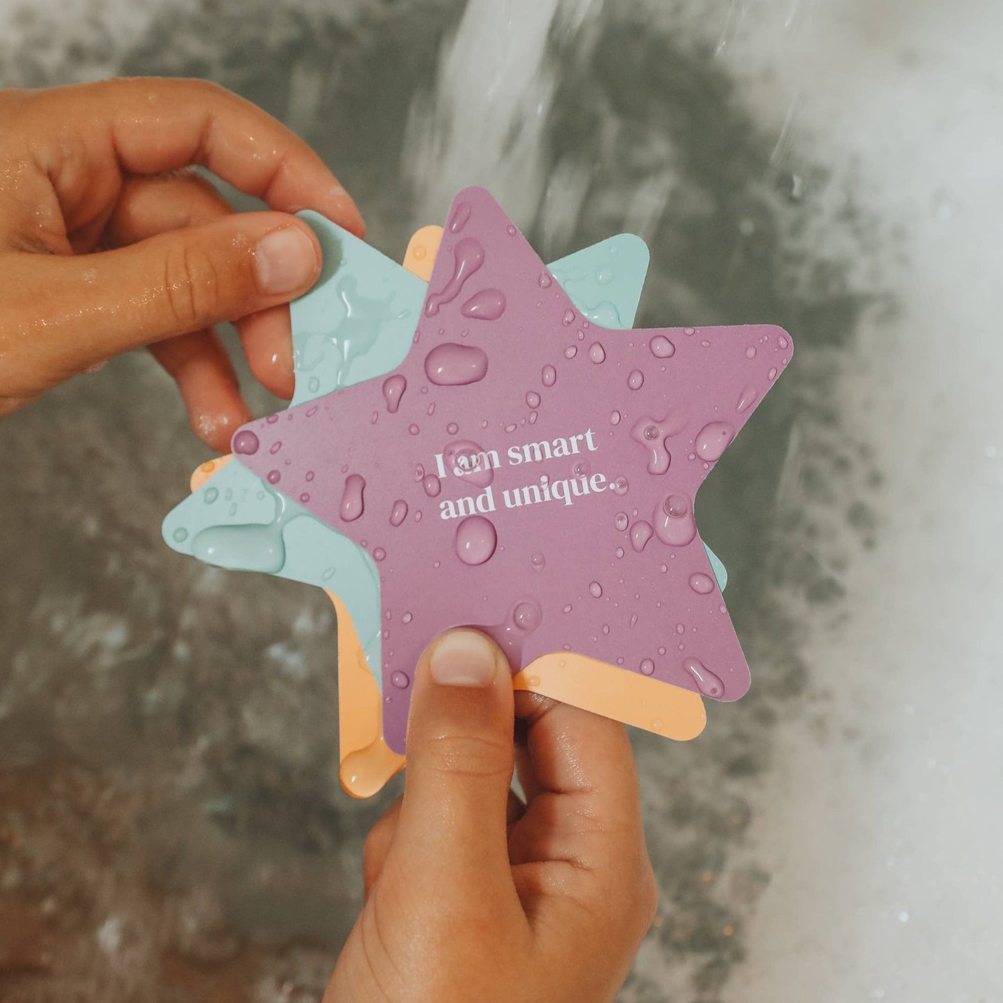 Shower Affirmation Cards - Kids