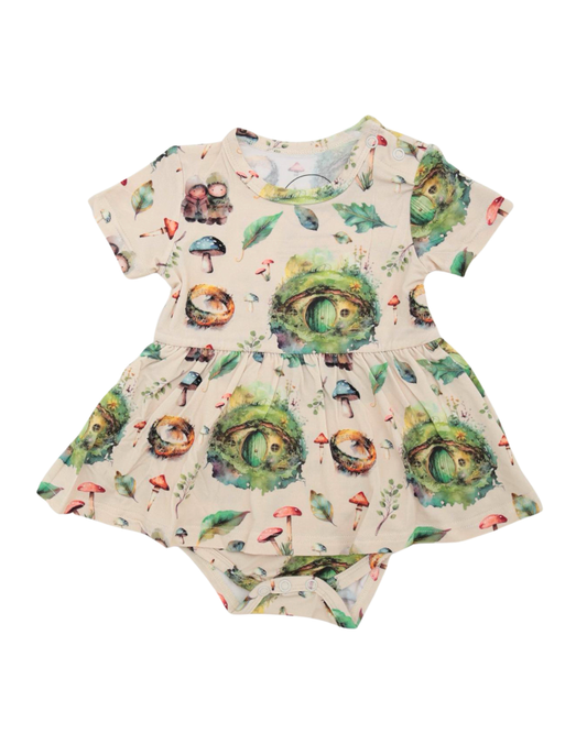 Little Folk & Fables - Happy Little Halflings - Fable Bodysuit Dress