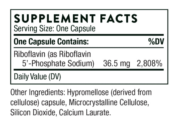 Riboflavin 5’ Phosphate, Thorne