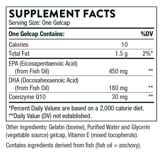Omega-3 with CoQ10