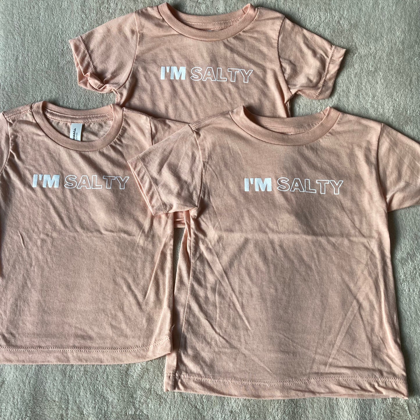 “I'm Salty” Kids Tee