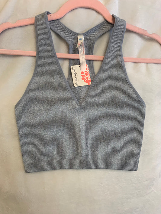 Ribbed Sports Bra Size Small