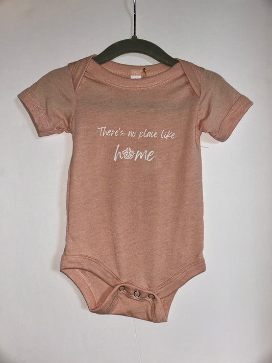 No Place Like Home Rochester Logo Onesie