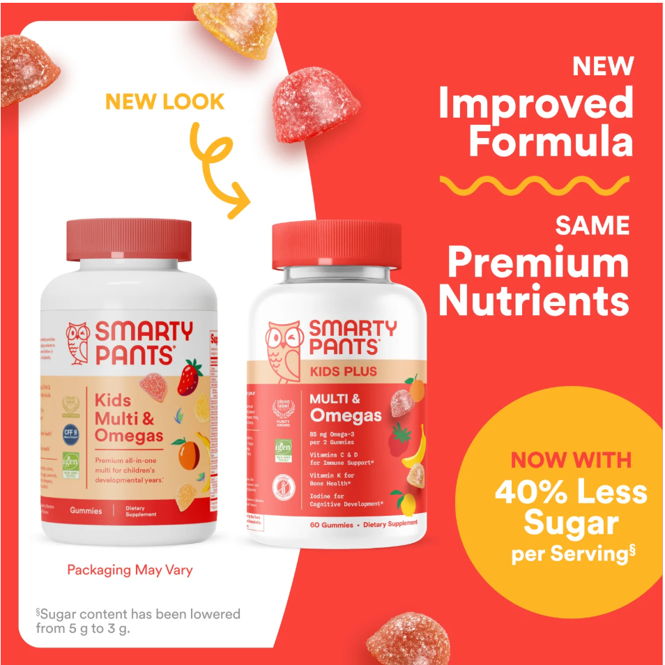 Smarty Pants Kids Multivitamin & Omegas