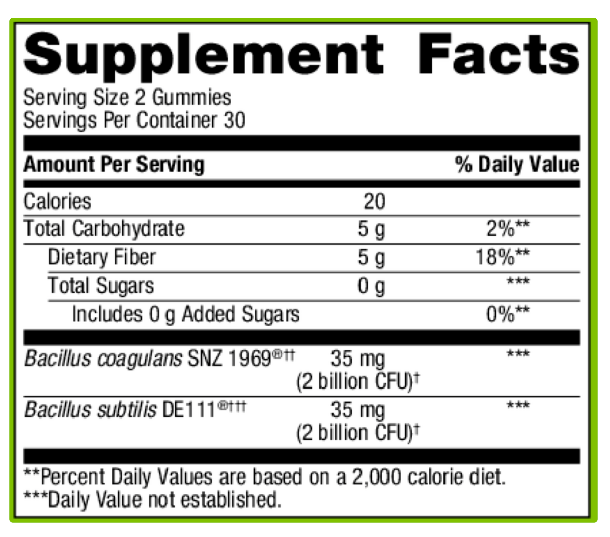 UltraFlora 3 in 1 Daily Probiotic Gummies