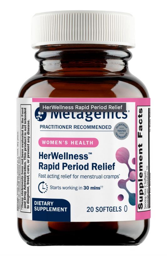 Metagenics HerWellness Rapid Period Relief