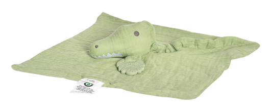 Tikiri Toys LLC - Safari Organic Crocodile Comforter