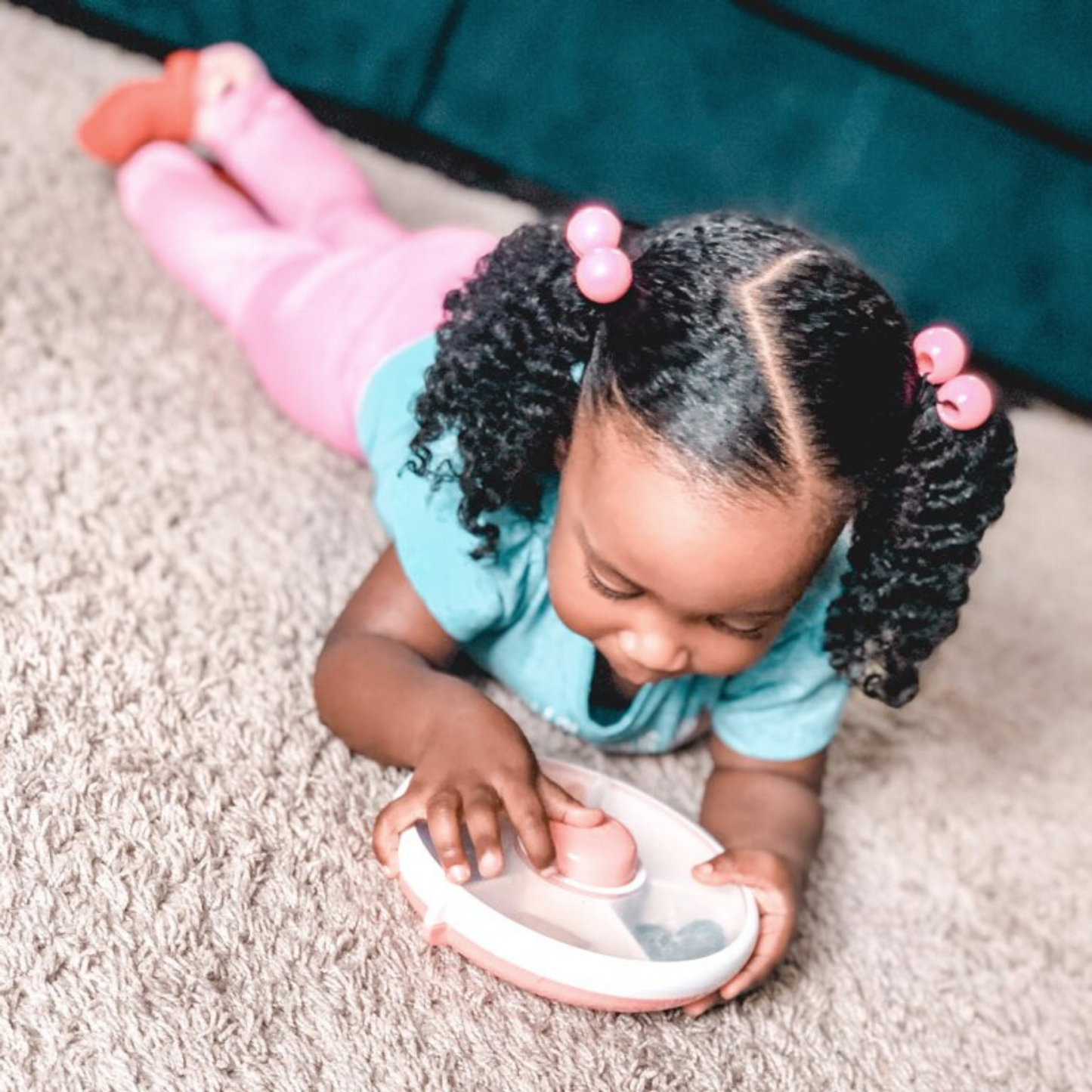 Snack Spinner Includes Alphabet Sticker Sheet
