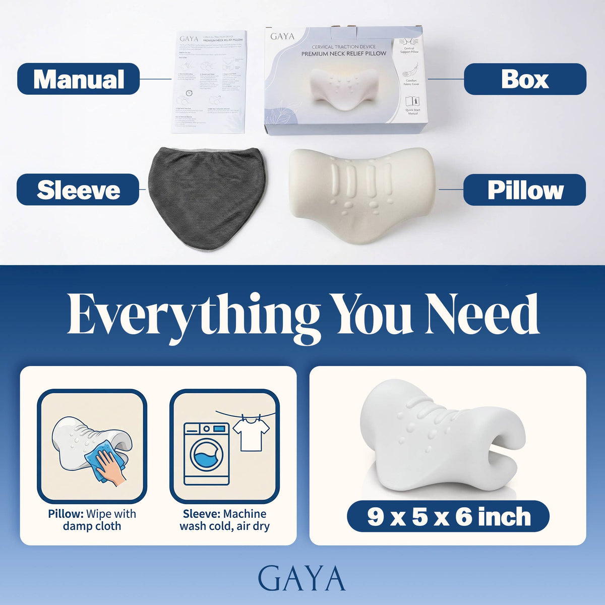 Neck Stretcher for TMJ - Cervical Traction Pillow