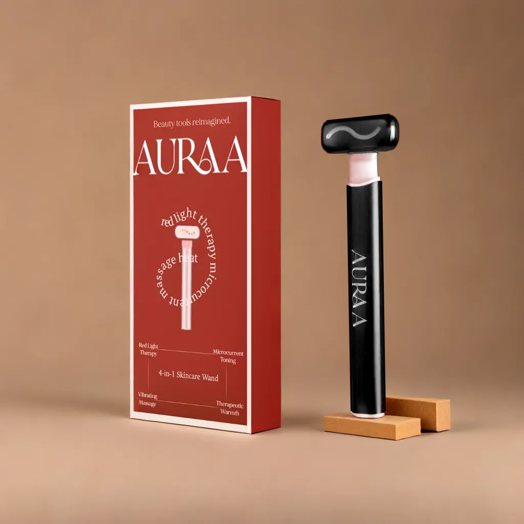 Auraa Skincare Wand with Red Light Therapy