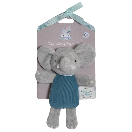 Tikiri Toys LLC - Alvin the Elephant Tag Along Pram Toys