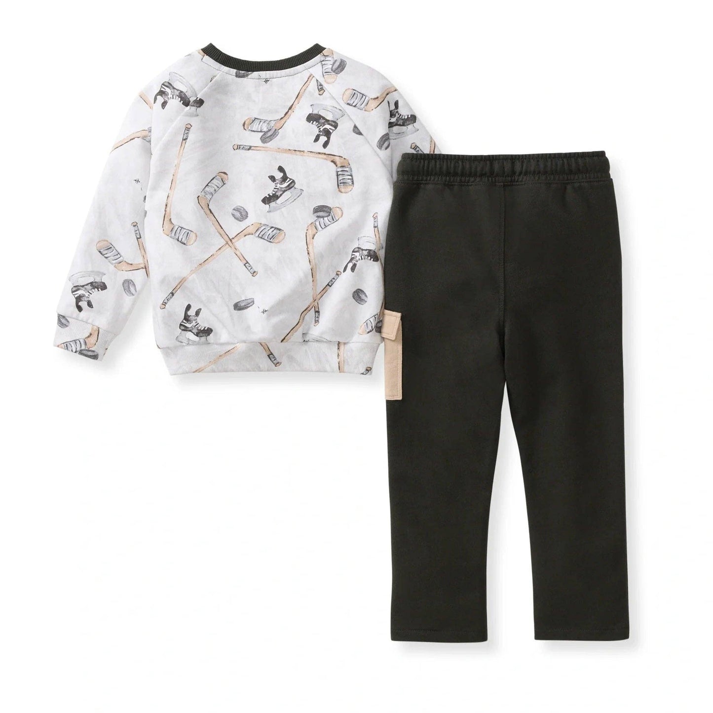 Hockey Season Sweatshirt & Pants Set