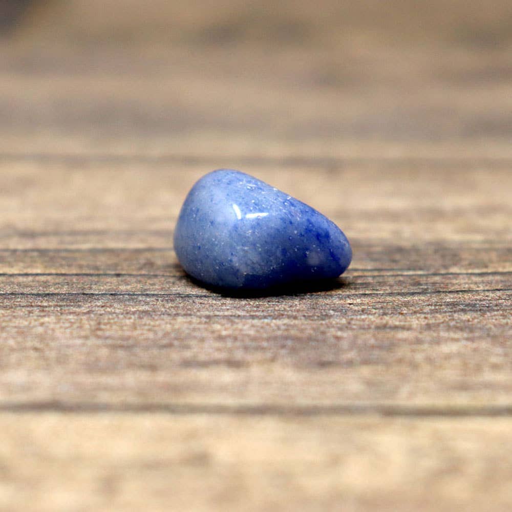 Blue Quartz Tumbled Stones
