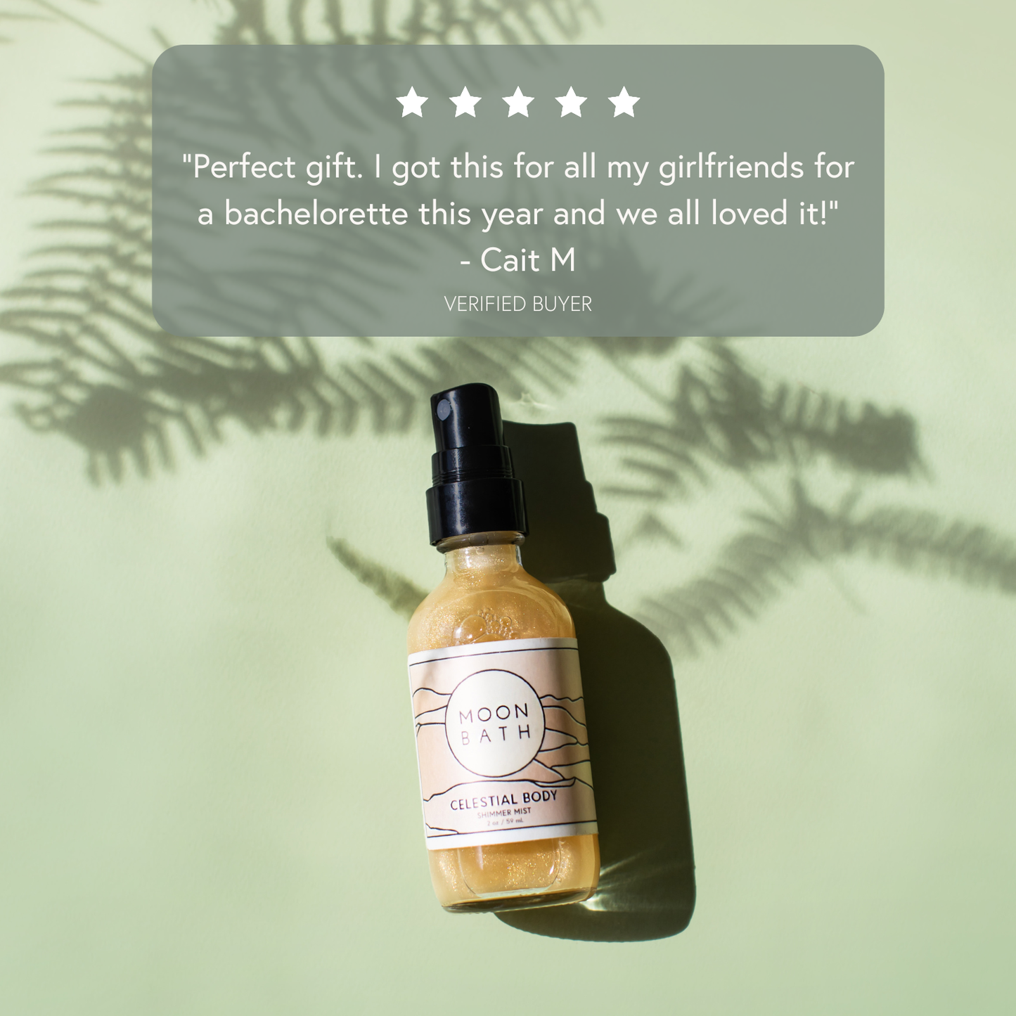 Moon Bath - CELESTIAL BODY | Shimmering Body Spray